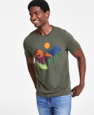 Sun + Stone - Men's Valley Graphic T-Shirt