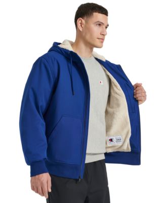 Men's Sport Shell Hooded Zipper Jacket 