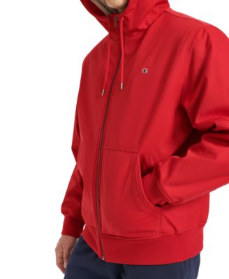 Men's Sport Shell Hooded Zipper Jacket 