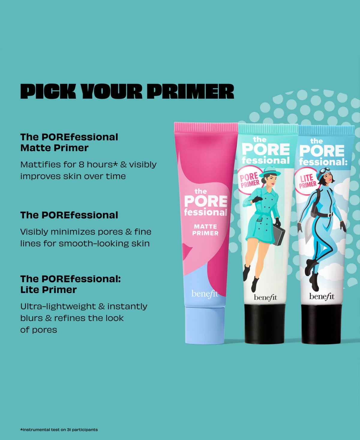 Benefit Cosmetics The Porefessional Matte Face Primer In No Color