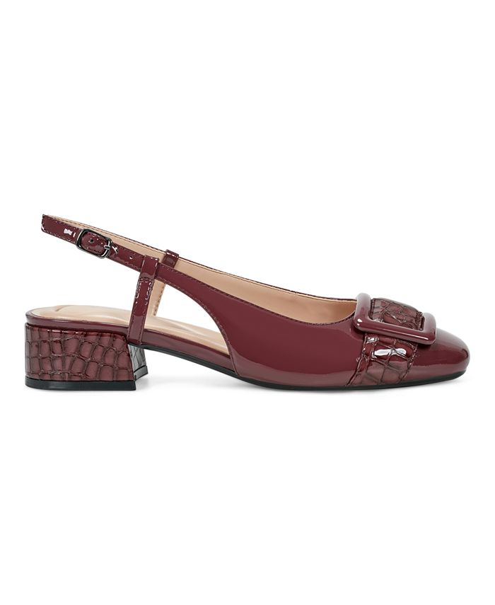 Easy Spirit Women's Eflex Jola Block Heel Slingback Dress Pumps - Macy's