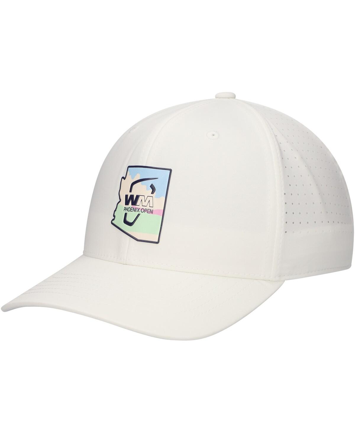 Men's White Wm Phoenix Open Tech Adjustable Hat - White