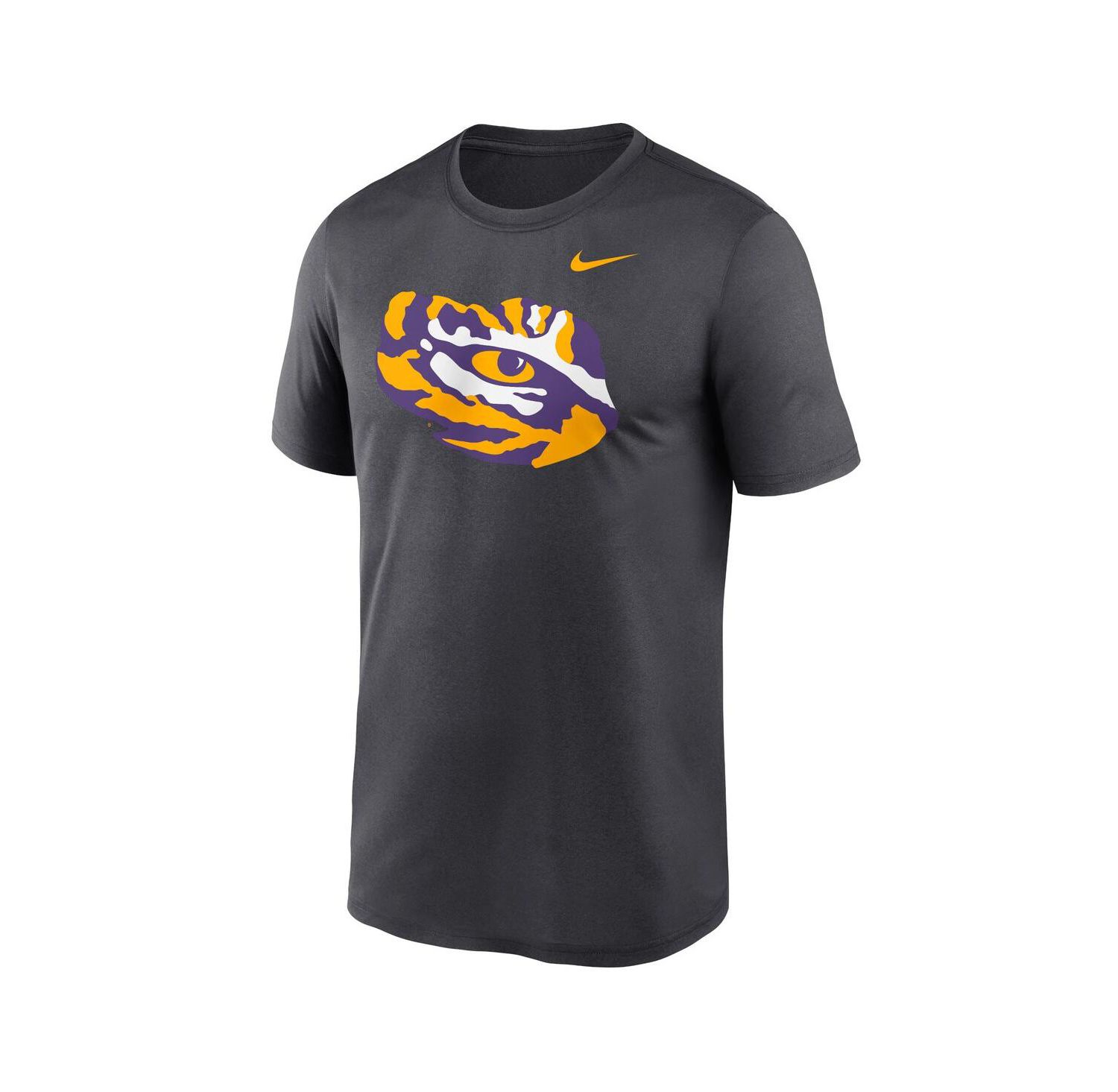 Men's Anthracite LSU Tigers Primetime Legend Alternate Logo T-Shirt