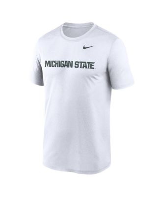 Men's White Michigan State Spartans Primetime Legend Wordmark T-Shirt