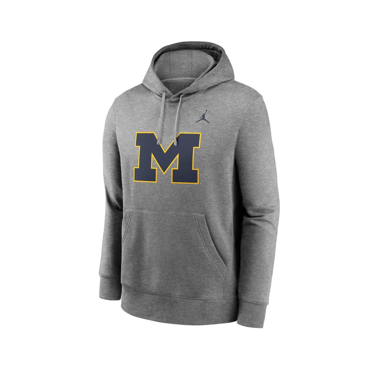 Men's Michigan Wolverines Primetime Evergreen Club Fleece Pullover Hoodie