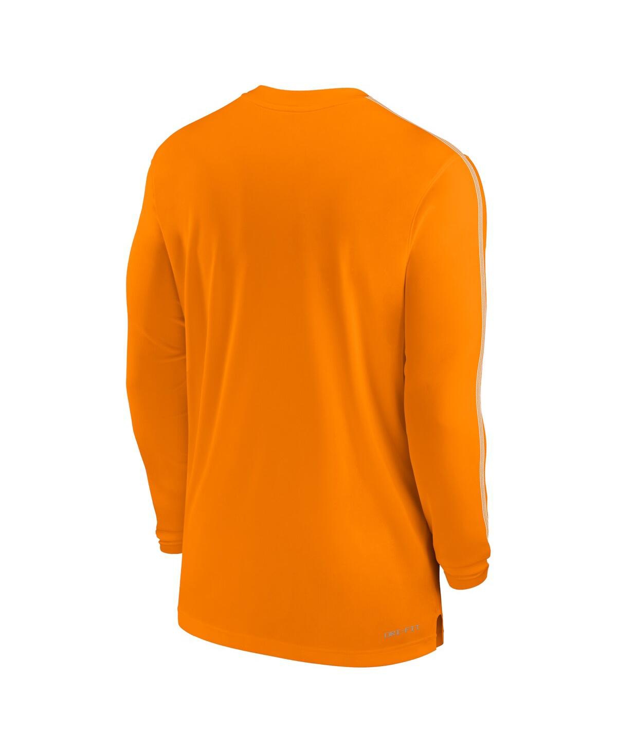 Nike Men's Tennessee Volunteers 2024 Sideline Coach Uv Performance Long Sleeve T-Shirt - White