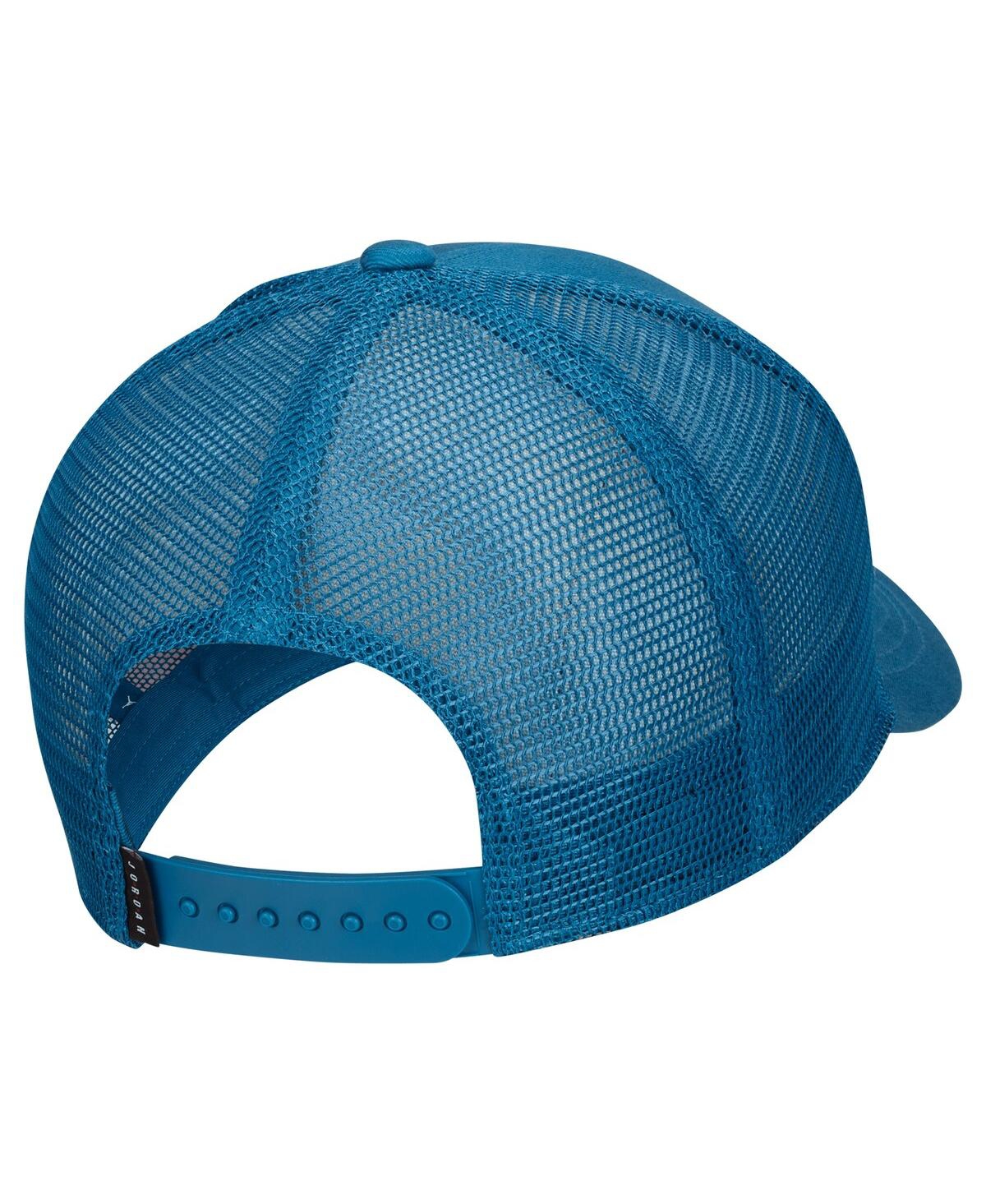JORDAN MEN'S AND WOMEN'S MEN'S BLUE TRUCKER ADJUSTABLE HAT 