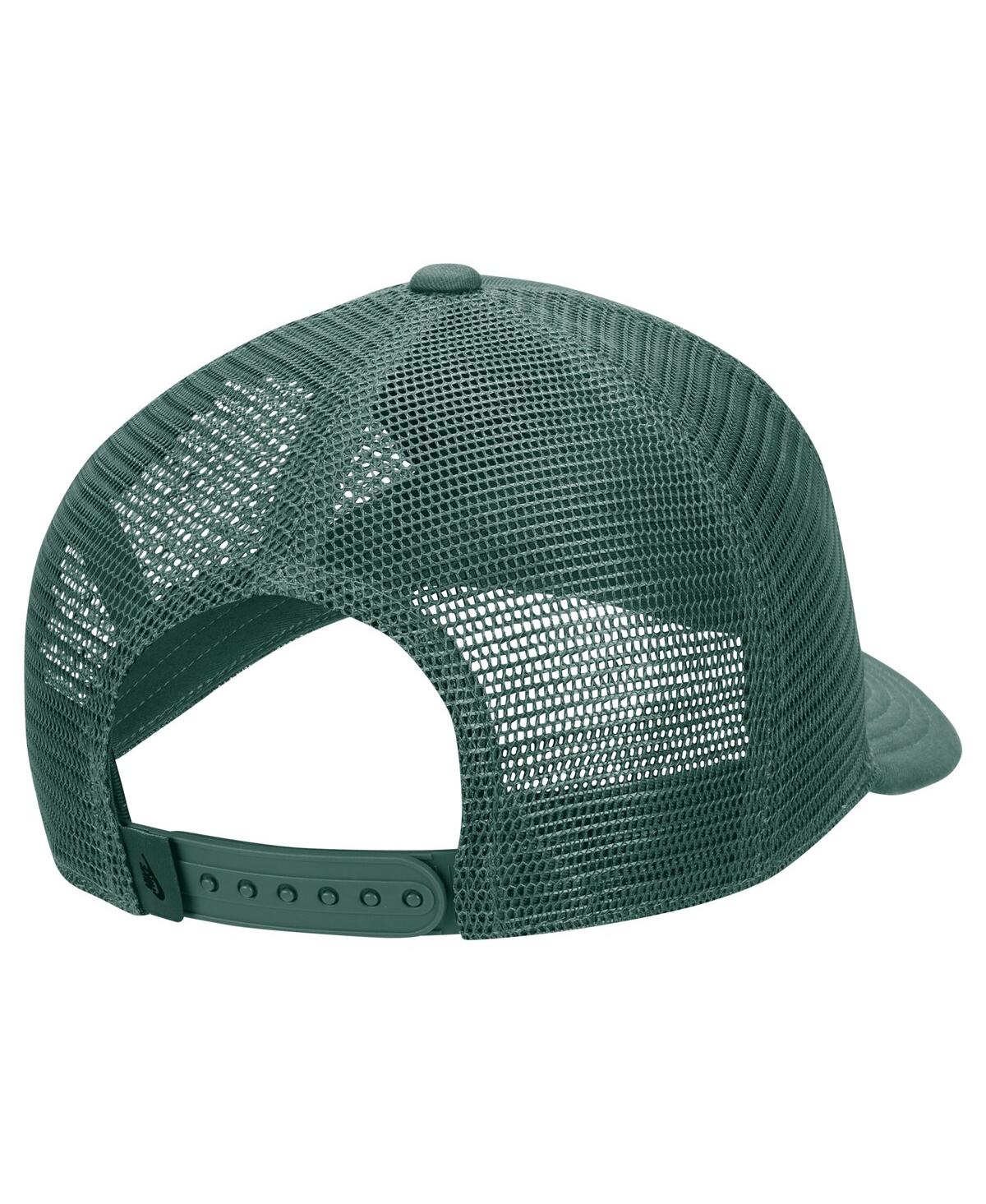 Nike Men's Green Futura Lifestyle Rise Trucker Adjustable Hat In Green