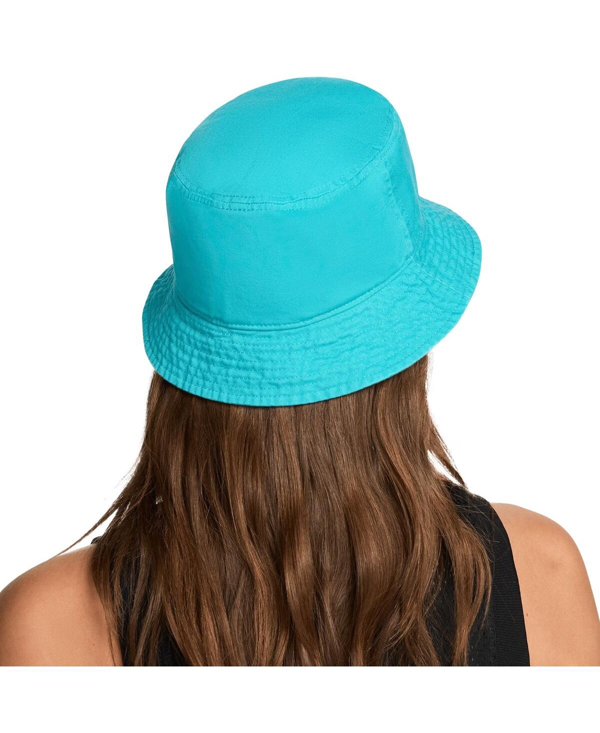 Nike Men's And Women's Aqua Apex Futura Washed Bucket Hat In Aqua