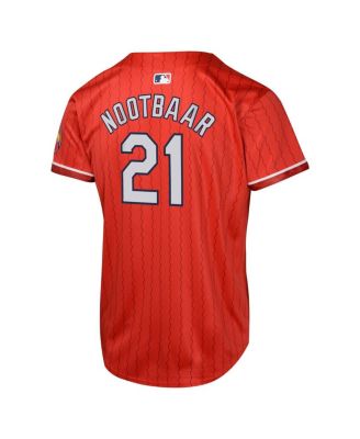 Big Boy's and Girl's Lars Nootbaar Red St. Louis Cardinals 2024 City Connect Limited Player Jersey