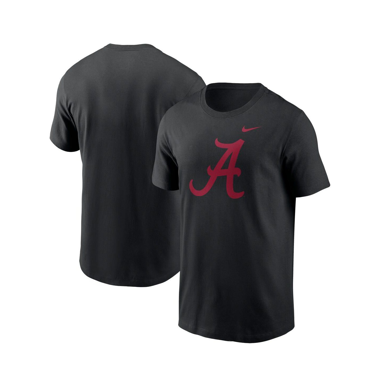 Мужская футболка Nike Alabama Crimson Tide Primetime Evergreen Logo, цвет: Чёрный — фото 1