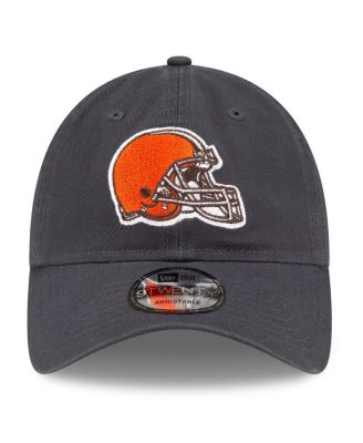 Men's Graphite Cleveland Browns Core Classic Graph 9TWENTY Adjustable Hat
