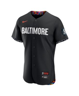 Men's Jackson Holliday Black Baltimore Orioles City Connect Authentic Player Jersey