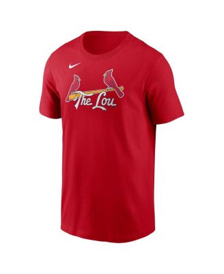 Men's Nolan Arenado Red St. Louis Cardinals 2024 City Connect Fuse Name Number T-Shirt