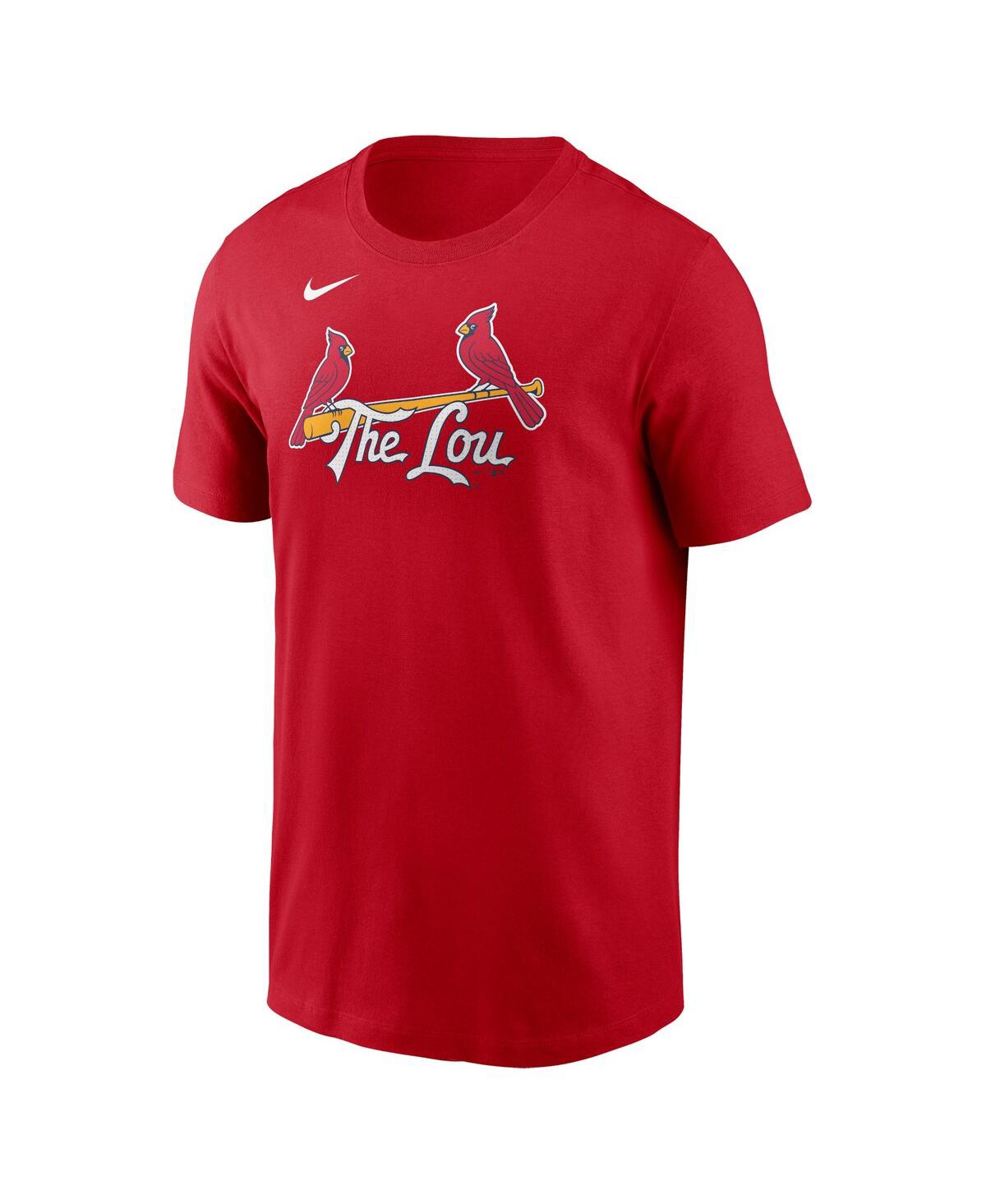 Nike Men's Nolan Arenado Red St. Louis Cardinals 2024 City Connect Fuse Name Number T-shirt In Red