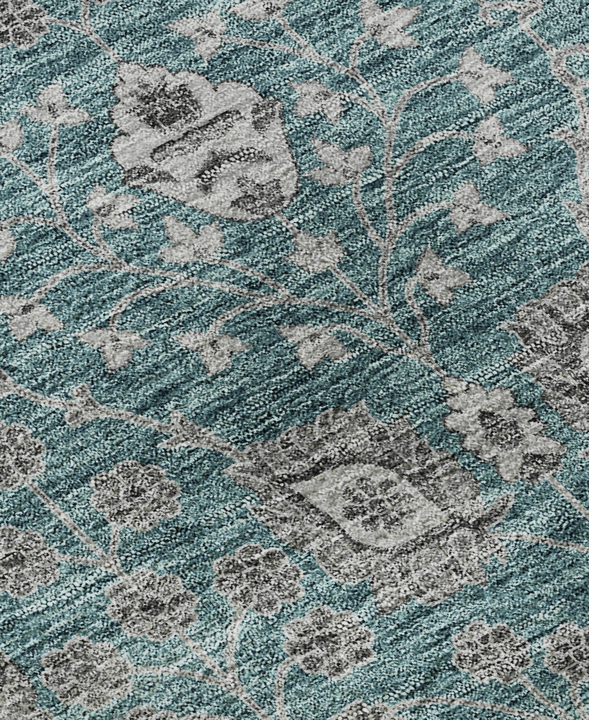Dalyn Hatay Washable Hy8 10'x14' Area Rug In Teal