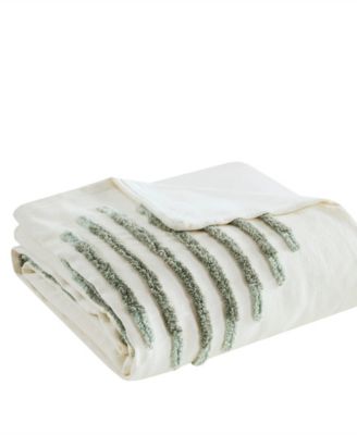 Tahli Tufted Chenille 3-Pc. Duvet Cover Set, King/California King