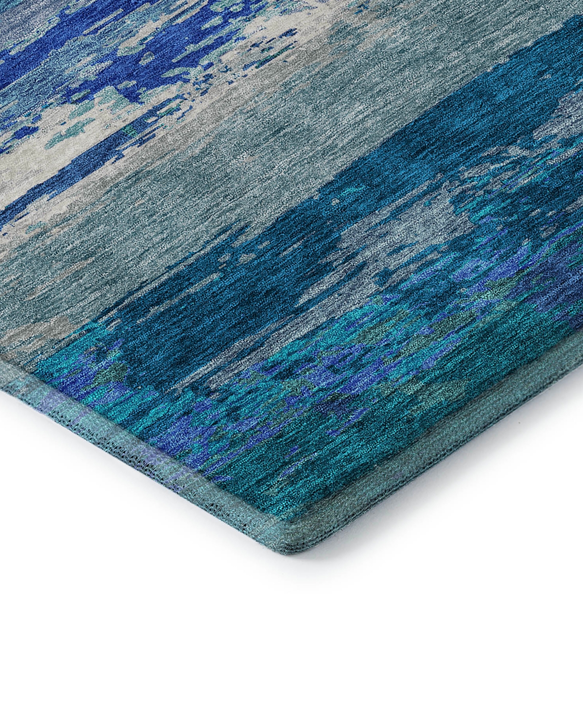 Dalyn Trevi Washable Tv8 9'x12' Area Rug In Blue