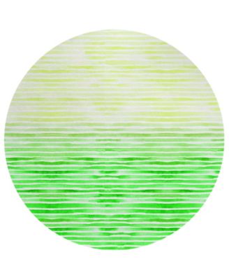 Seabreeze Washable SZ8 8'x8' Round Area Rug