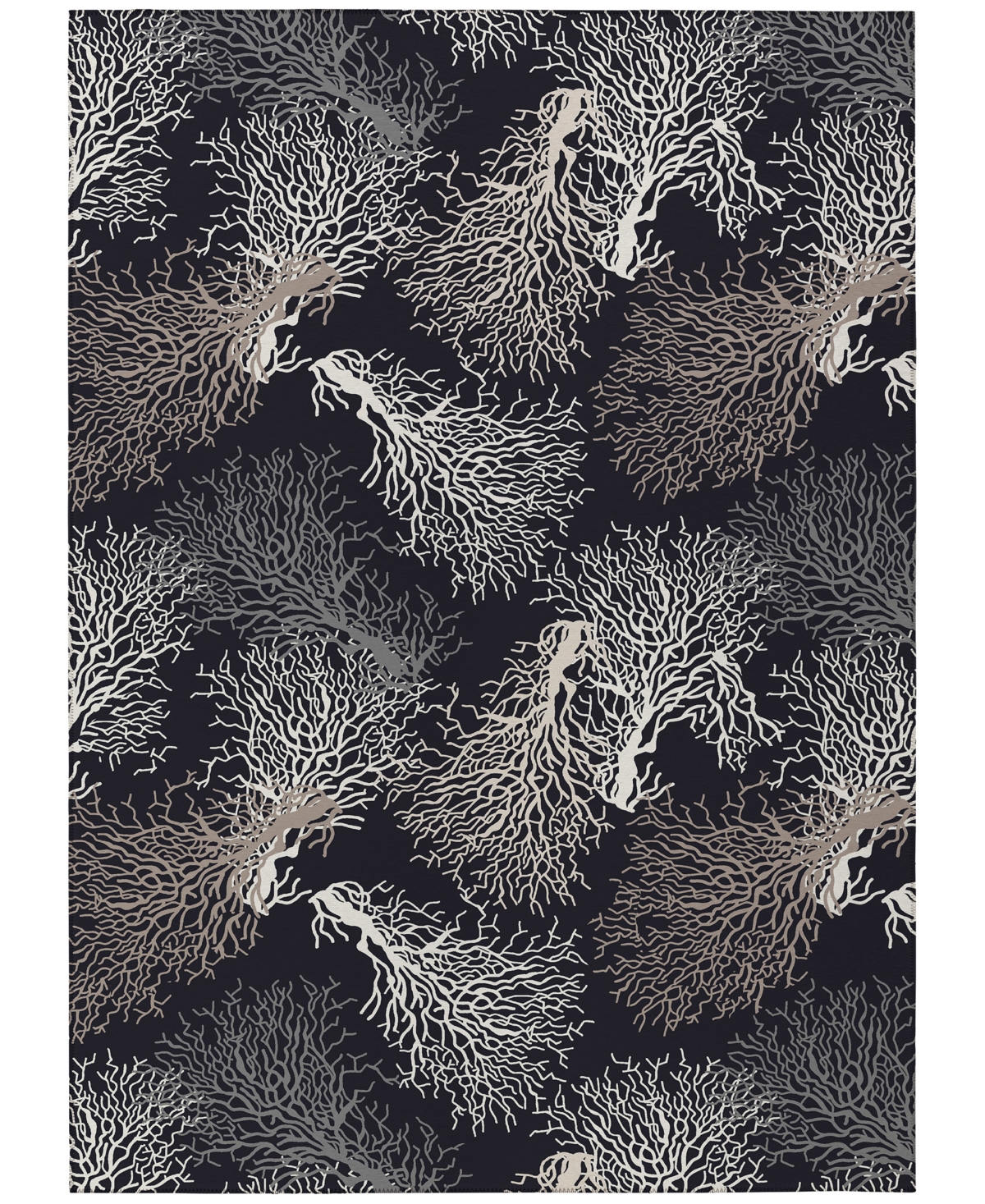 Dalyn Seabreeze Sz3 2'6x3'10 Area Rug In Black