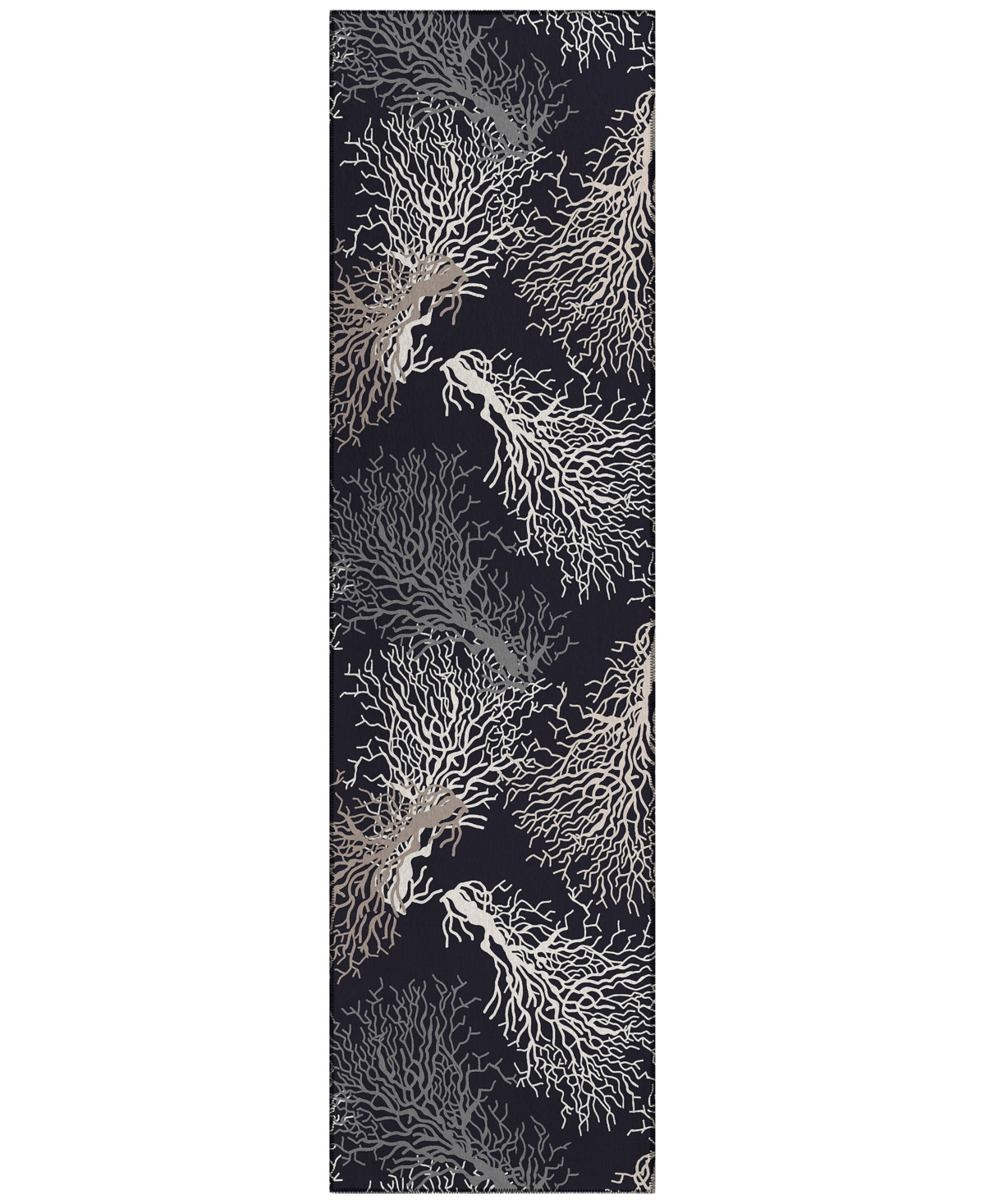 Dalyn Seabreeze Sz3 2'3x7'6 Runner Area Rug In Black