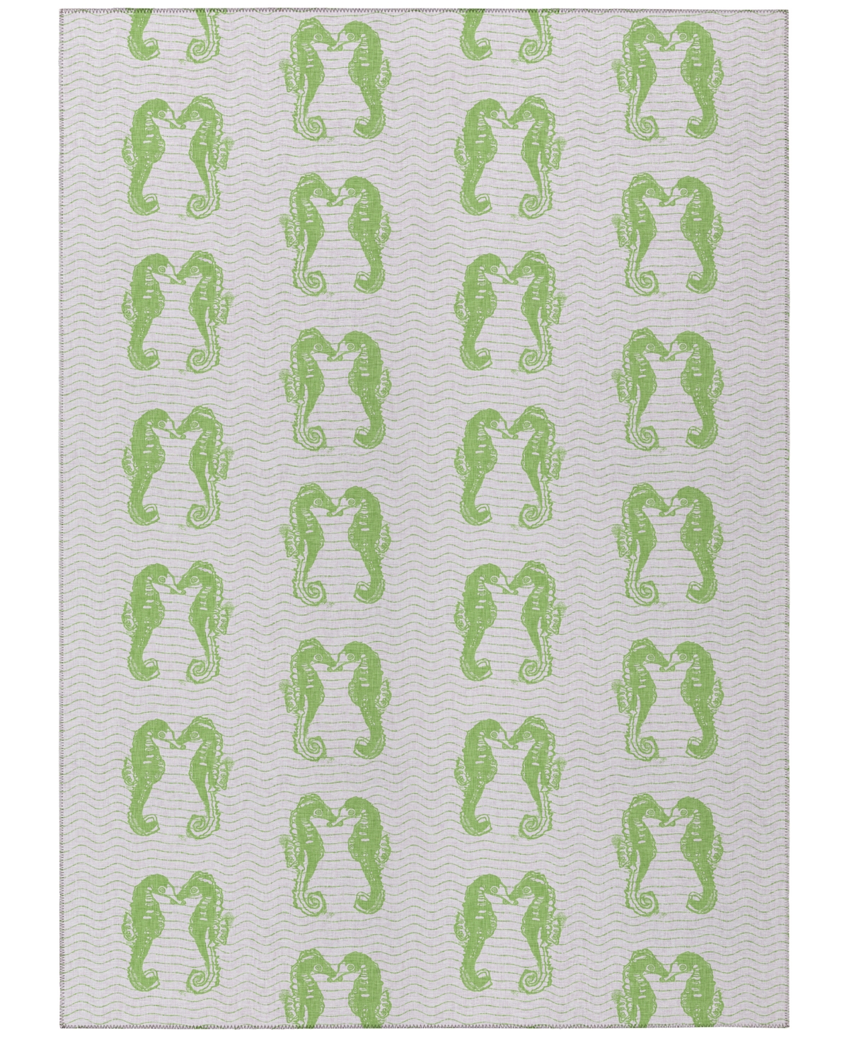 Shop Dalyn Seabreeze Sz15 2'6x3'10 Area Rug In Lime