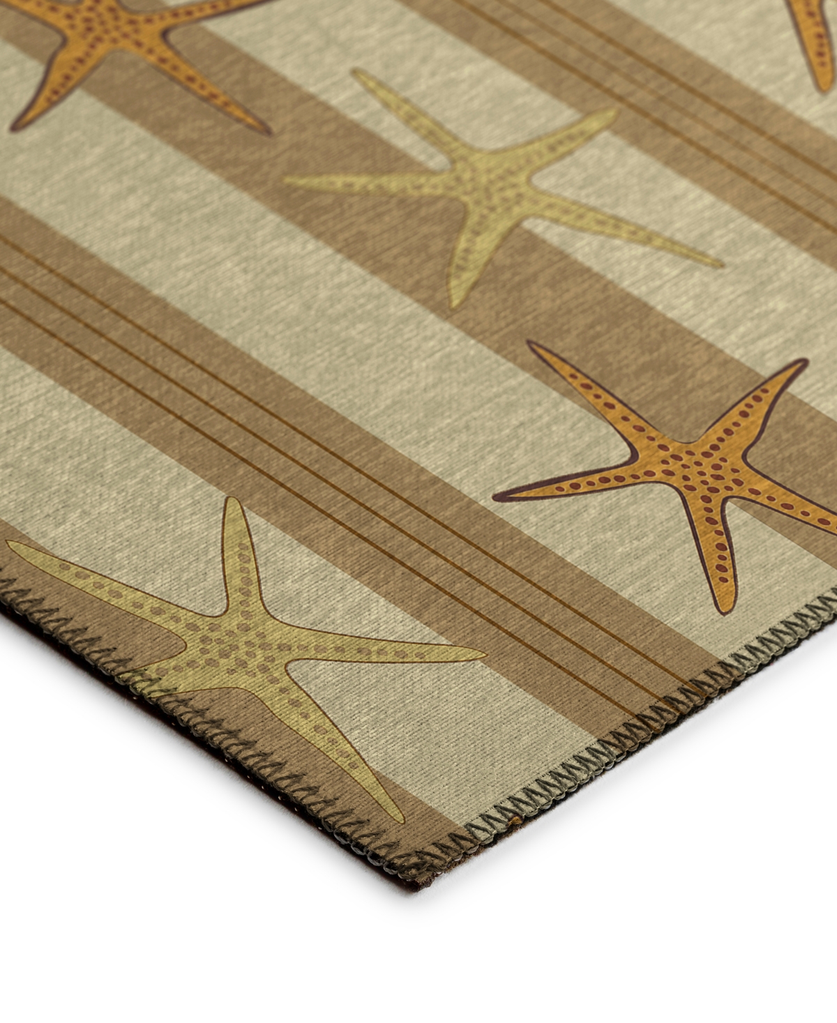 Dalyn Seabreeze Sz12 2'3x7'6 Runner Area Rug In Beige