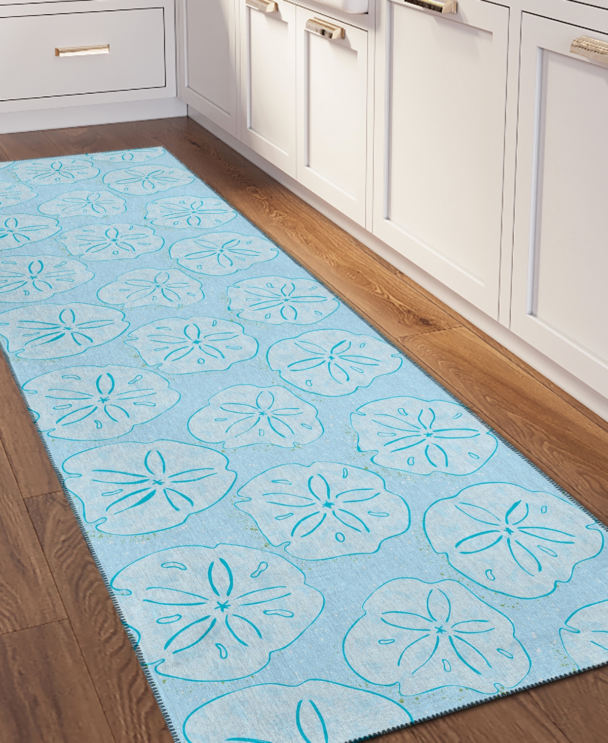 Dalyn Seabreeze Sz10 2'3x7'6 Runner Area Rug In Mist
