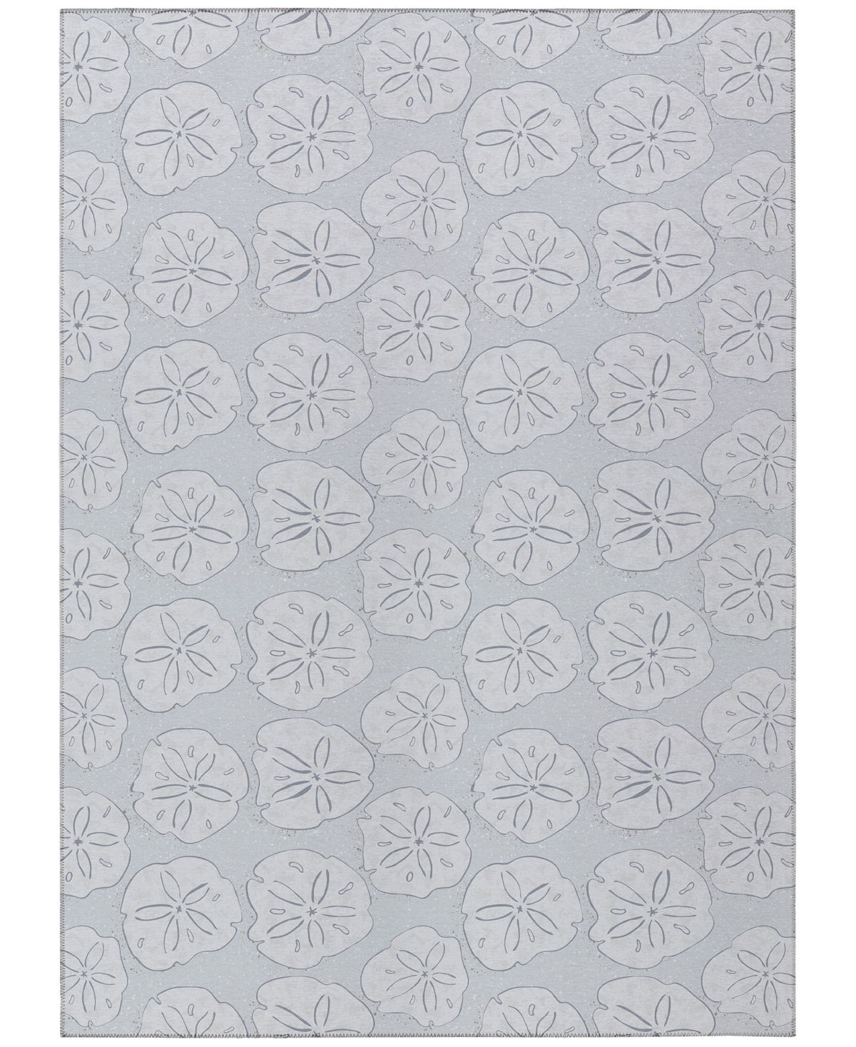 Dalyn Seabreeze Sz10 3'x5' Area Rug In Silver