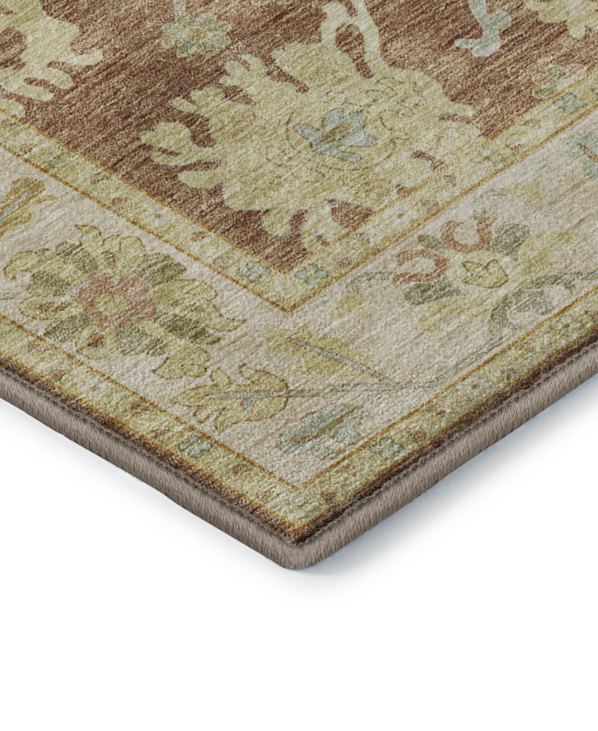 Dalyn Hatay Washable Hy2 5'x7'6"area Rug In Paprika