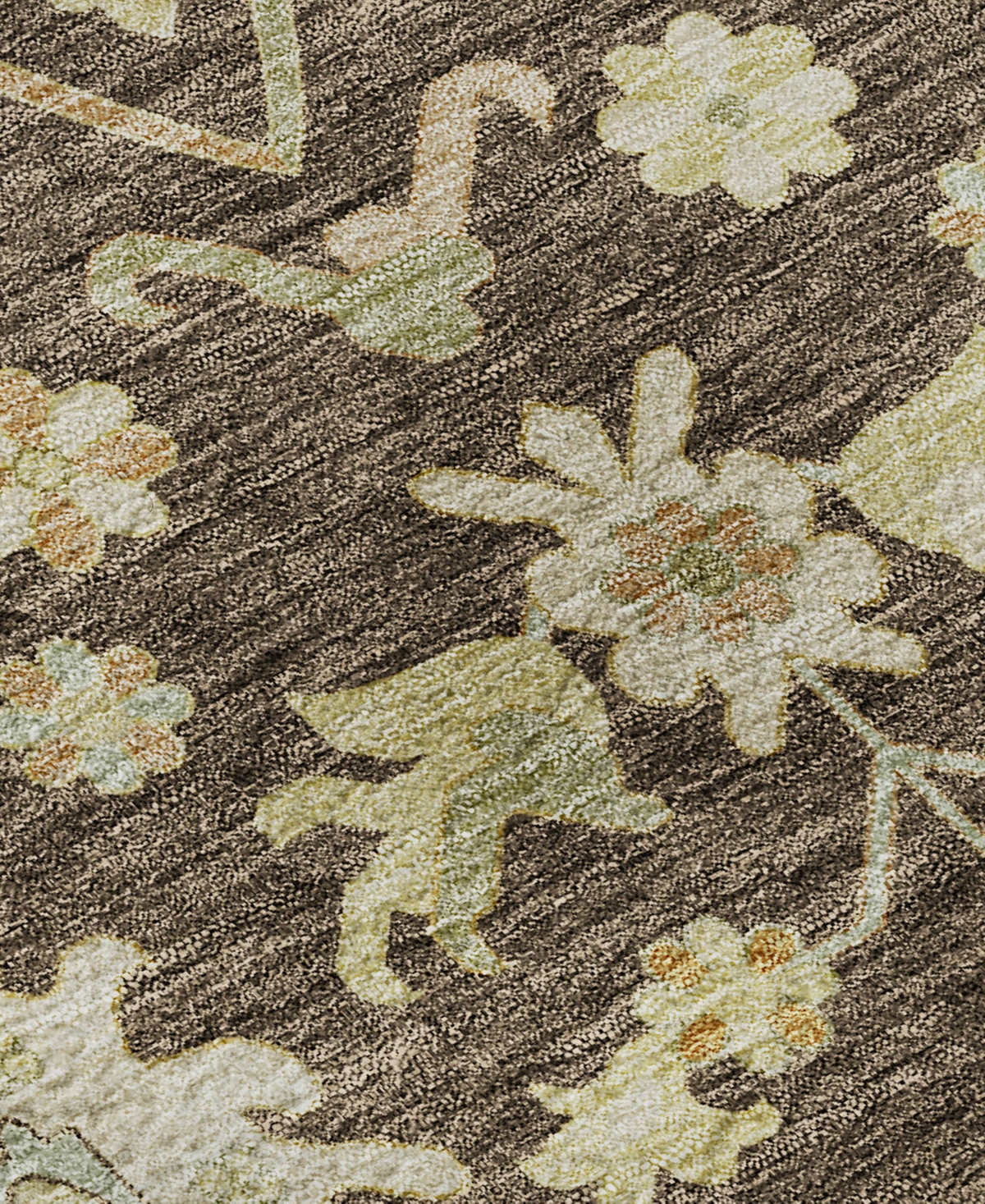 Dalyn Hatay Washable Hy2 8'x10' Area Rug In Chocolate
