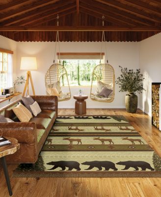 Excursion Washable EX1 3'x5' Area Rug