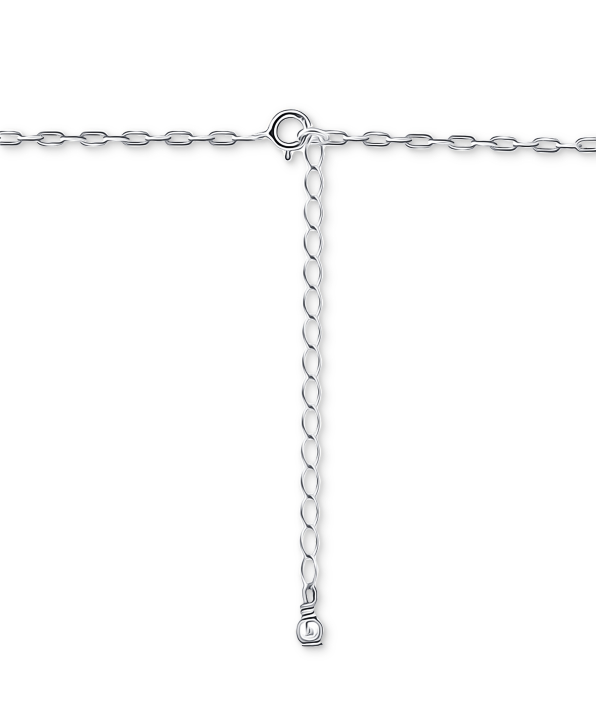 Giani Bernini Initial Pendant Necklace in Sterling 16
