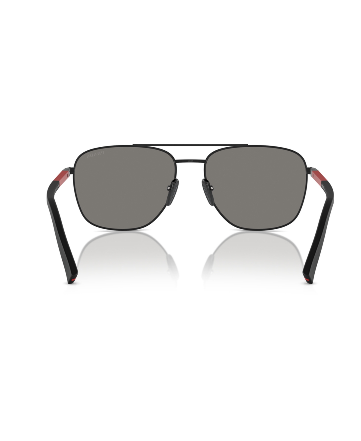 Prada Men's Sunglasses, Ps 54zs In Black Rubb