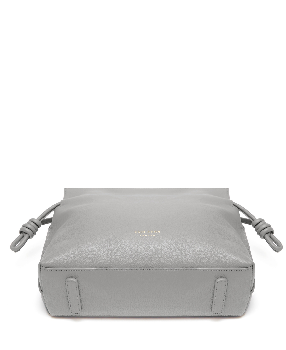 Esin Akan Midi Emma Leather Top Handle Crossbody Bag In Tan