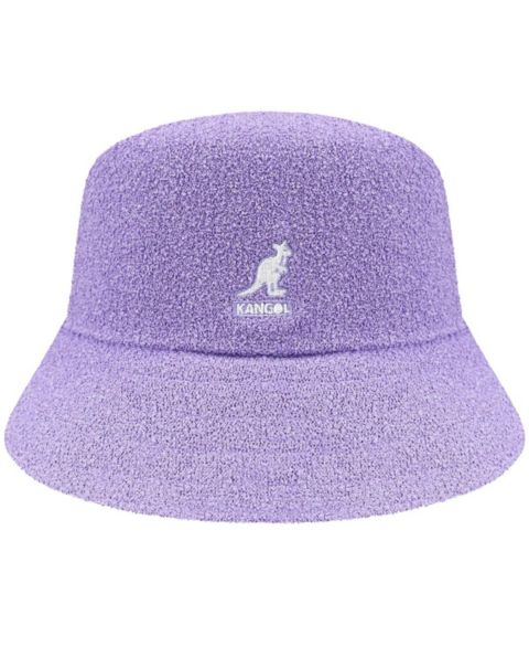 Мужская панама Kangol Bermuda Bucket Bucket Hat, цвет: Лавандовый