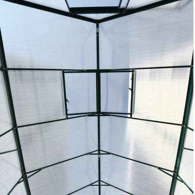 Premium Aluminum Greenhouse for Plant Growth & Ventilation