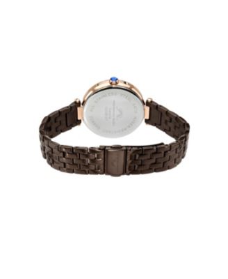 Natalie Stainless Steel Brown Women's Watch 1252BNAS