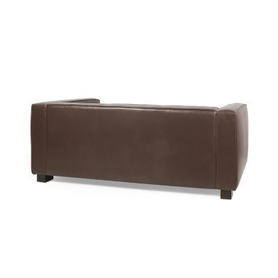 Streamdale Contemporary Upholstered Tuxedo Sofa with Birch Wood Legs
