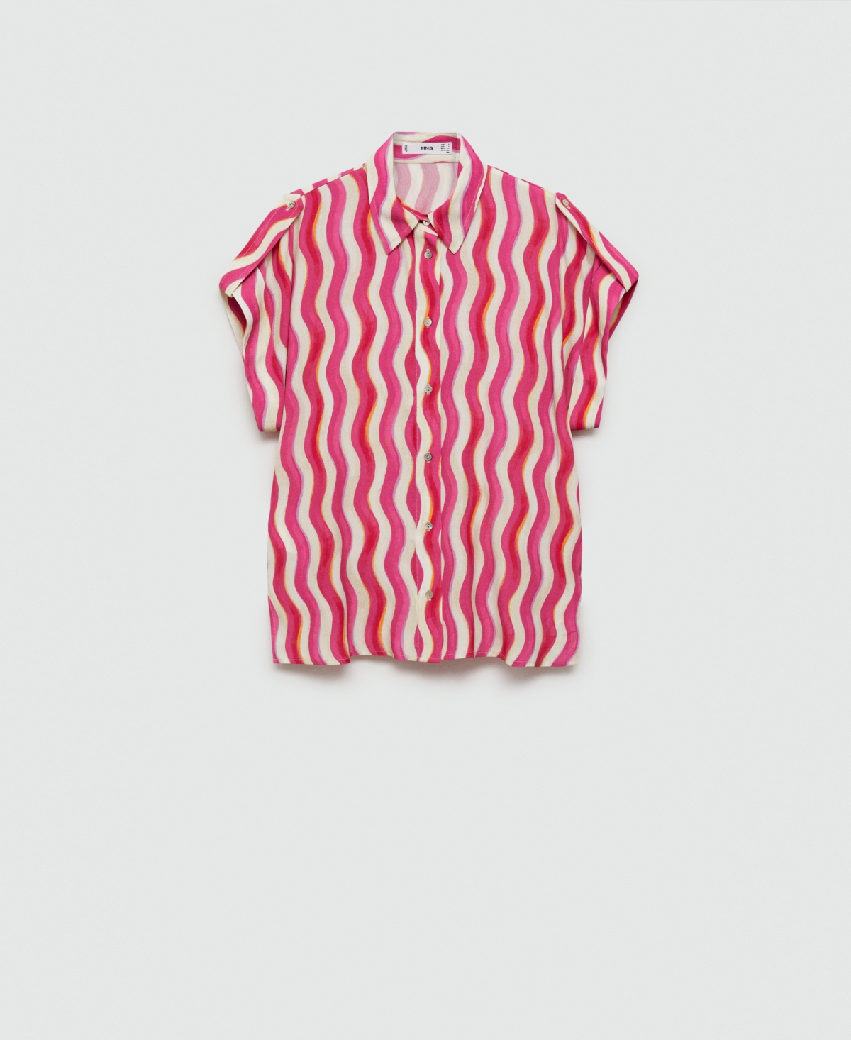 Mango Women's Printed Short-Sleeved Shirt