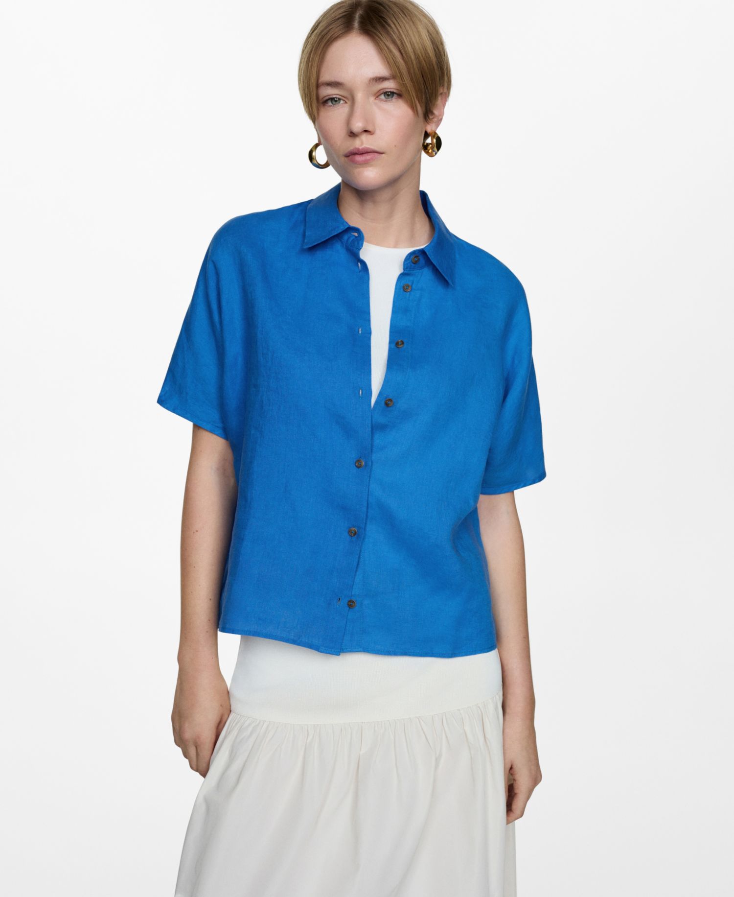 Women's Linen 100% Shirt