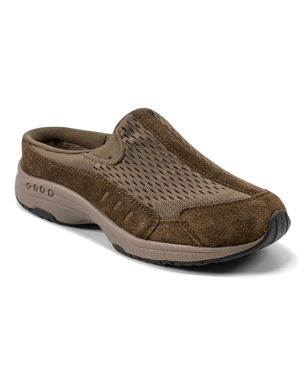 EASY SPIRIT WOMEN'S TRAVEL TIME SLIP-ON WALKING MULES 