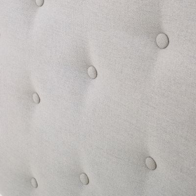 Camelback Button Tufted Headboard with Nailheads