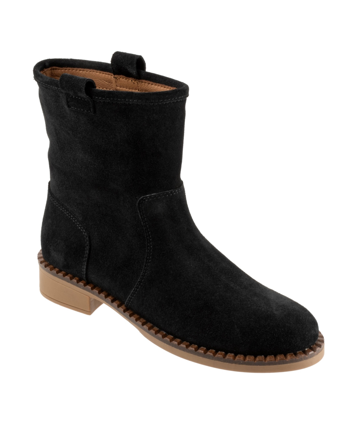 Olina Boot - Black suede