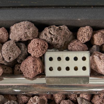 Streamdale 50,000 BTU Rectangular Fire Pit, Assembly-Free