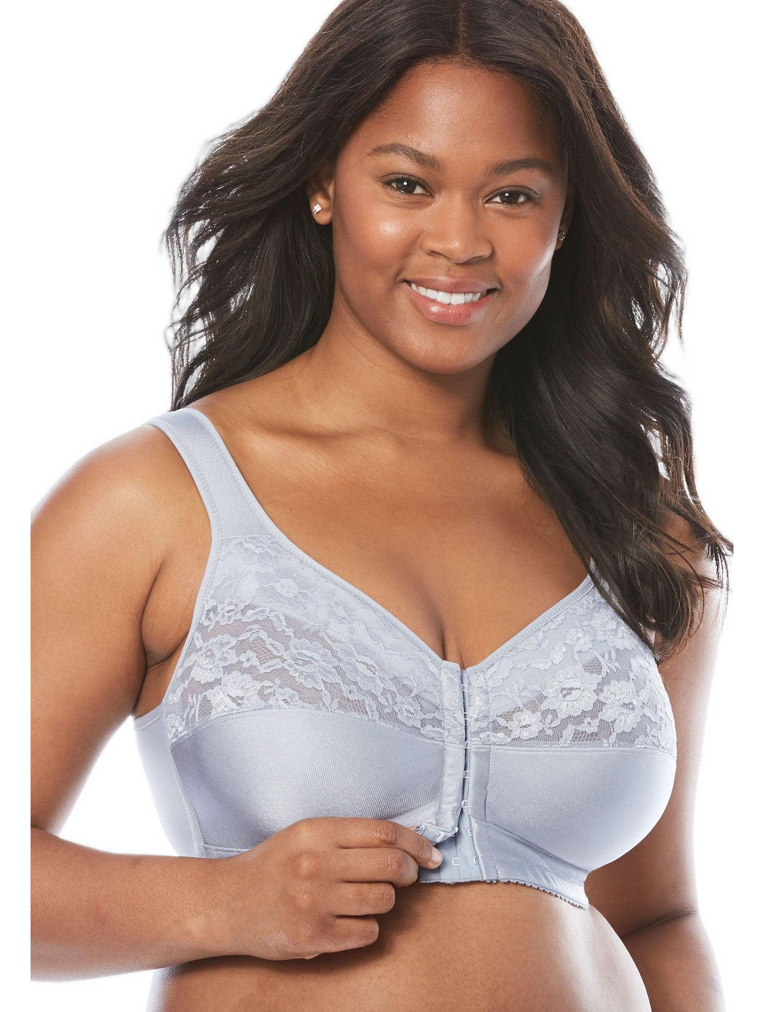 Women's Easy Enhancer Front-Close Wireless Bra
