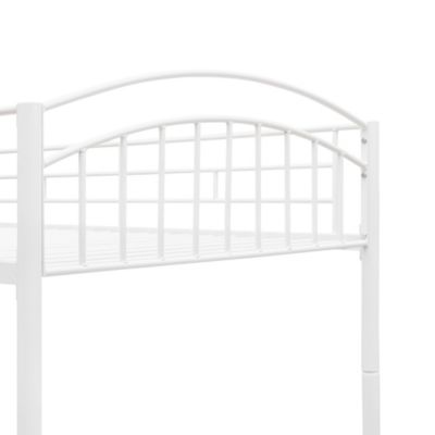 Streamdale Twin Over Twin Metal Bunk Bed, Divided Into Two Beds