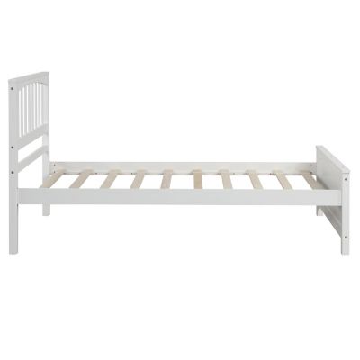 Streamdale Wood Platform Bed Twin Size Platform Bed