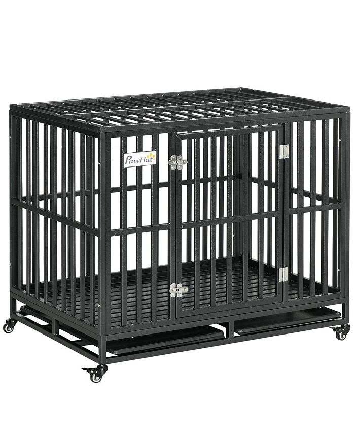 Gallery Detail: Simplie Fun Mobile Dog Crate Durable Escape Proof Easy Cleanup