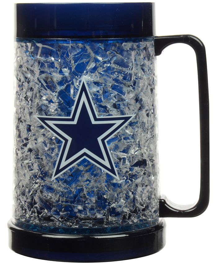 Dallas Cowboys 16oz. Glass Tankard Cup with Gift Box
